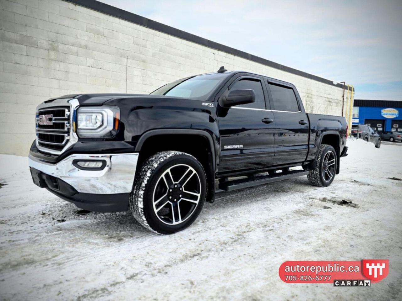 Used 2018 GMC Sierra 1500 SLE Certified 4x4 5.3L V8 One Owner No Accidents for sale in Orillia, ON