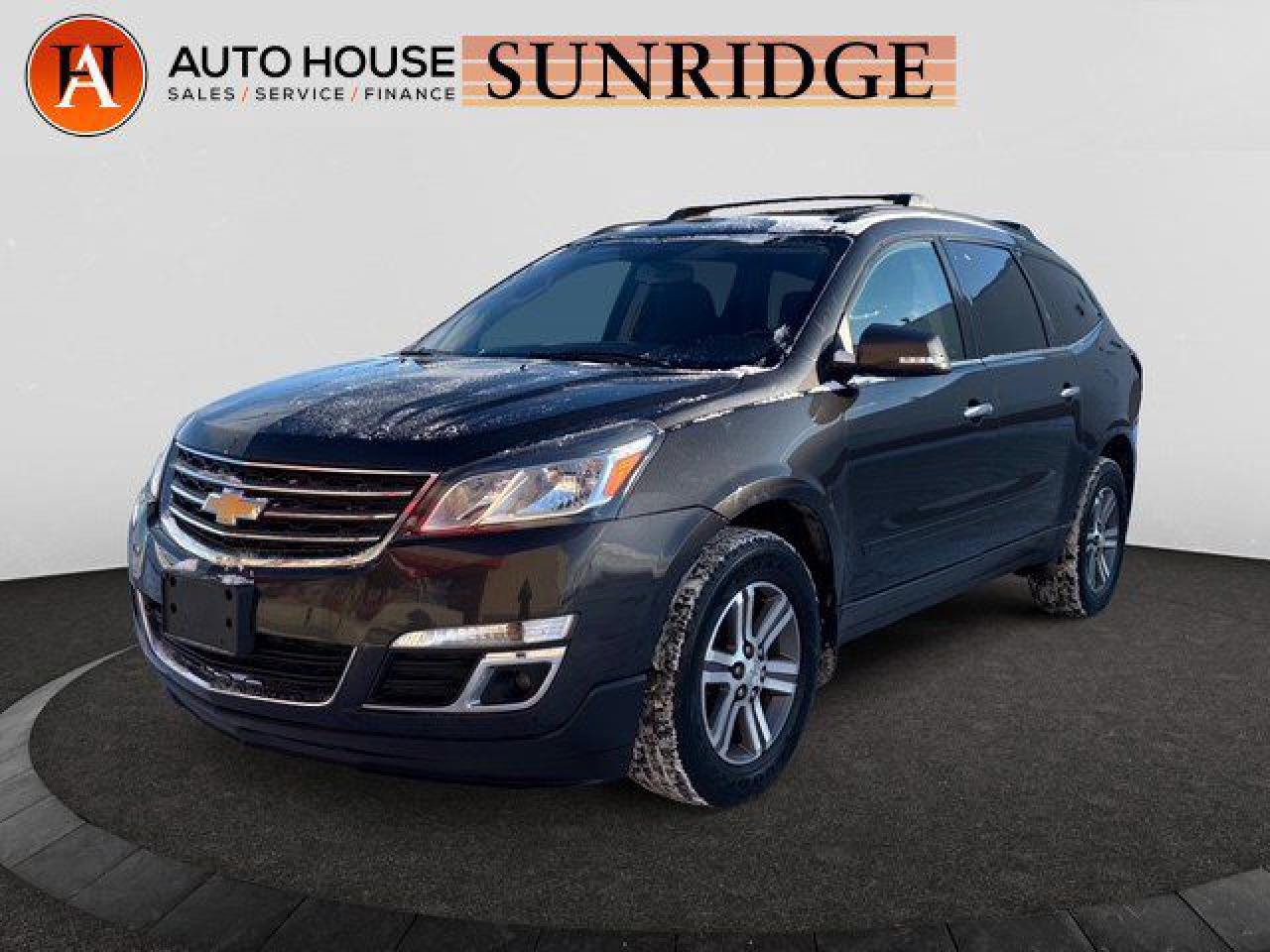 Used 2017 Chevrolet Traverse LT 7 PASSENGER BACKUP CAMERA PANORAMIC ROOF for sale in Calgary, AB