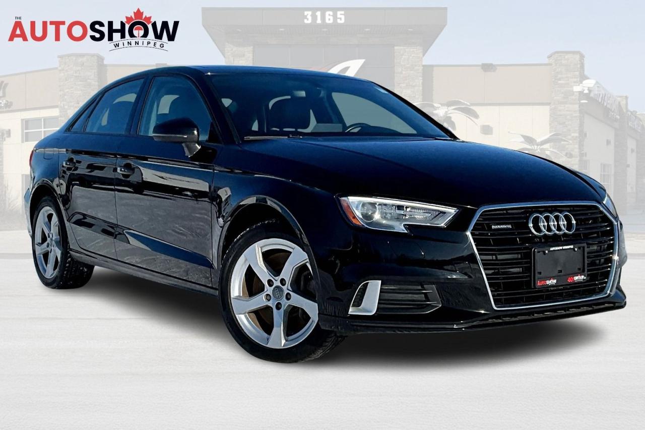 Used 2019 Audi A3 45 Komfort AWD - APPLE CARPLAY, HTD LTHR SEATS, SUNROOF!! for sale in Winnipeg, MB