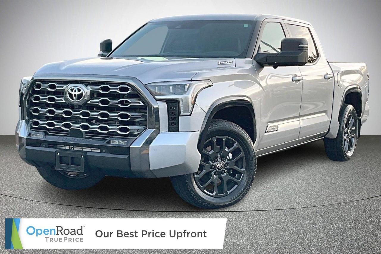 New 2025 Toyota Tundra HYBRID CREWMAX PLATINUM for sale in Abbotsford, BC