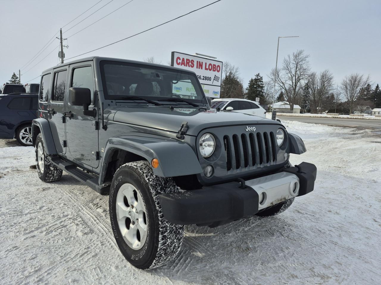 Used 2014 Jeep Wrangler 4WD 4DR SAHARA for sale in Komoka, ON