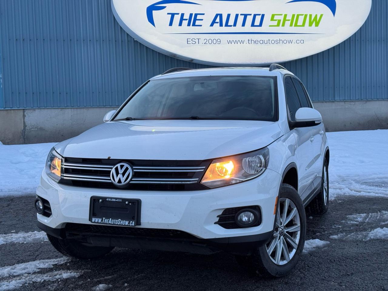 Used 2014 Volkswagen Tiguan TRENDLINE 4MOTION | LEATHER | PANO | HTD SEATS | for sale in Trenton, ON