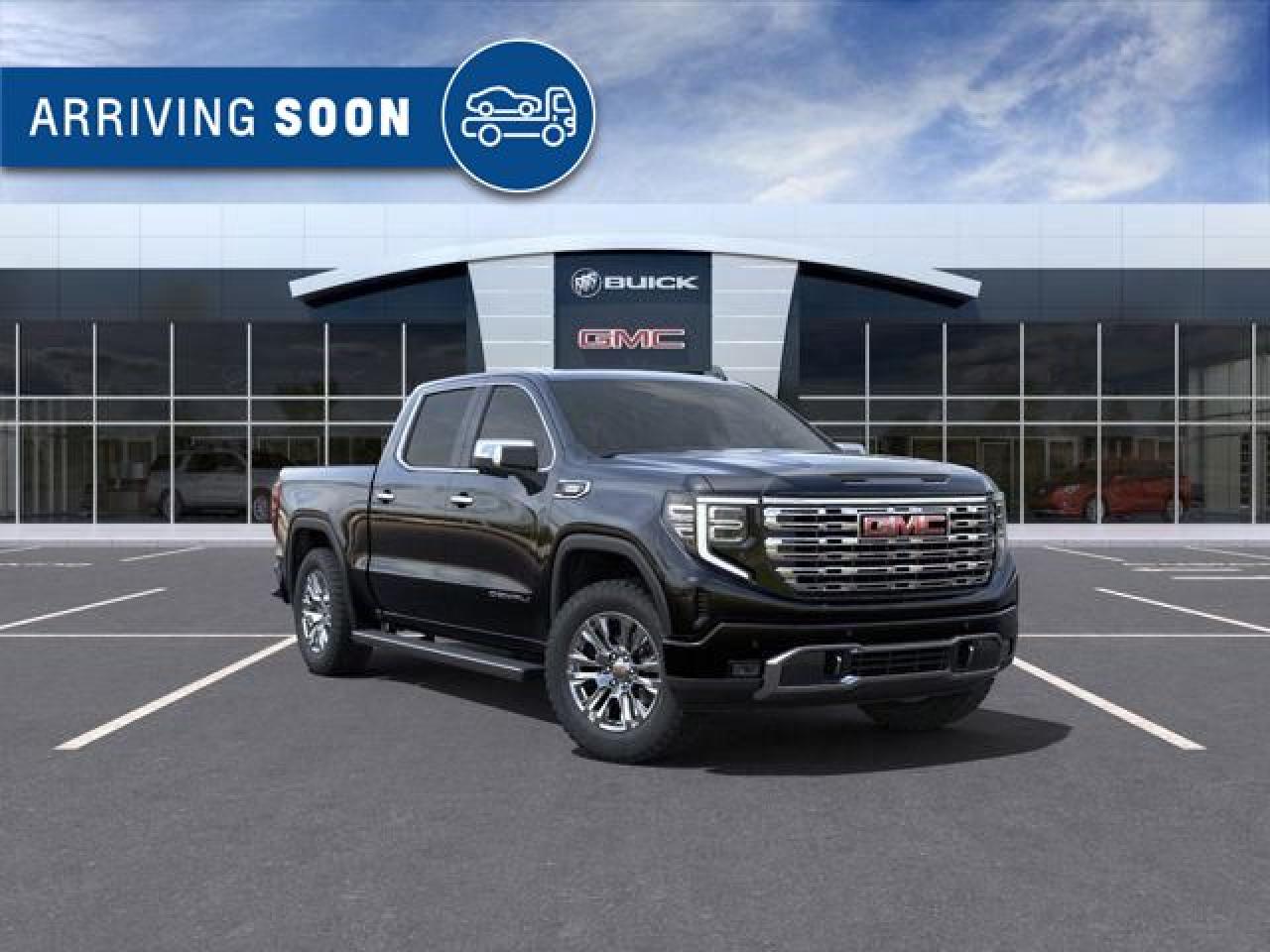 New 2025 GMC Sierra 1500 Denali DURAMAX 3.0L WITH REMOTE START/ENTRY, SUNROOF, HEATED SEATS, HEATED STEERING WHEEL, VENTILATED SEATS, APPLE CARPLAY AND ANDROID AUTO for sale in Carleton Place, ON