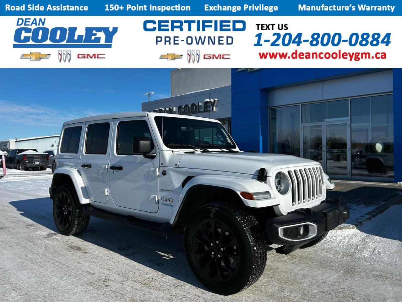 Used 2021 Jeep Wrangler 4xe Unlimited Sahara for sale in Dauphin, MB