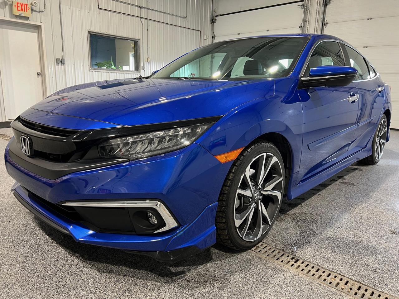 Used 2020 Honda Civic Touring Sedan CVT #Heated Seats, #Sunroof for sale in Brandon, MB