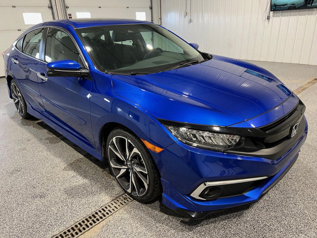 Used 2020 Honda Civic Touring Sedan CVT #Heated Seats, #Sunroof for sale in Brandon, MB