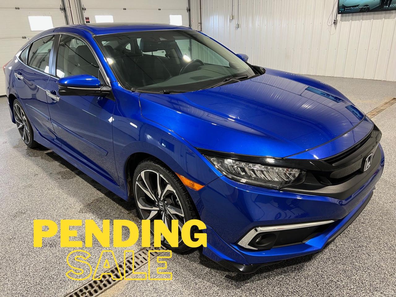 Used 2020 Honda Civic Touring Sedan CVT #Heated Seats, #Sunroof for sale in Brandon, MB