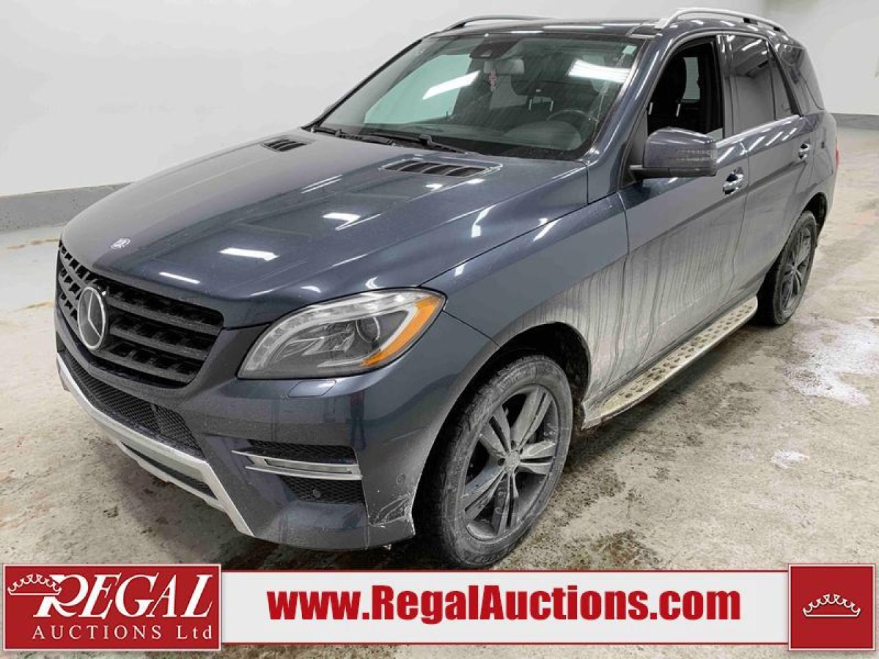 Used 2013 Mercedes-Benz ML 350 BLUETEC for sale in Calgary, AB