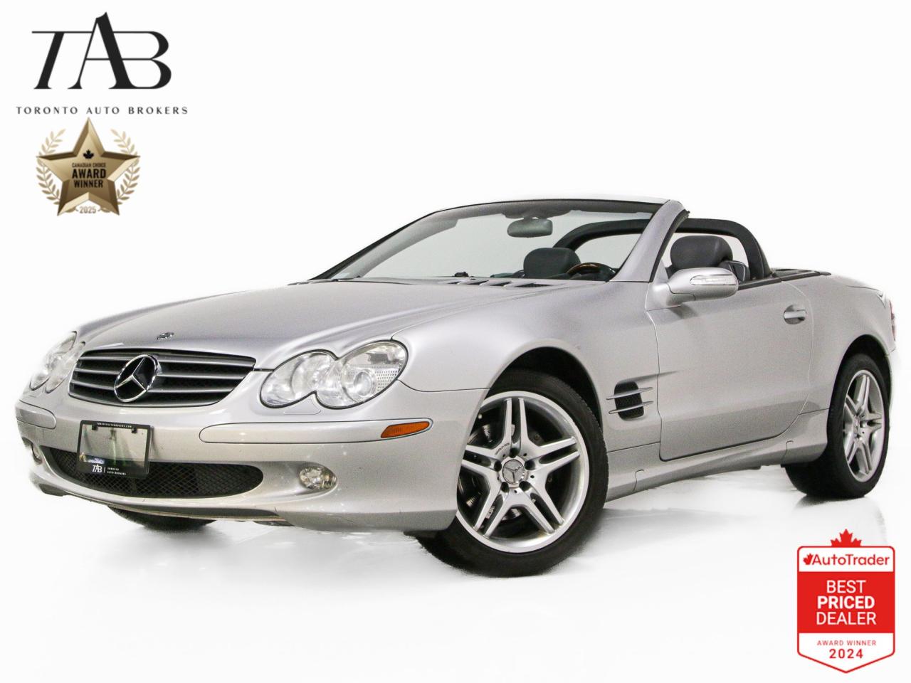 Used 2004 Mercedes-Benz SL-Class ROADSTER | SUNROOF | WOOD TRIM for sale in Vaughan, ON