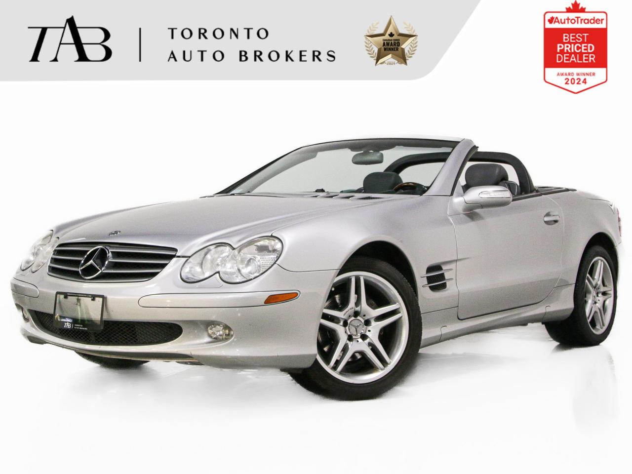 Used 2004 Mercedes-Benz SL-Class ROADSTER | SUNROOF | WOOD TRIM for sale in Vaughan, ON