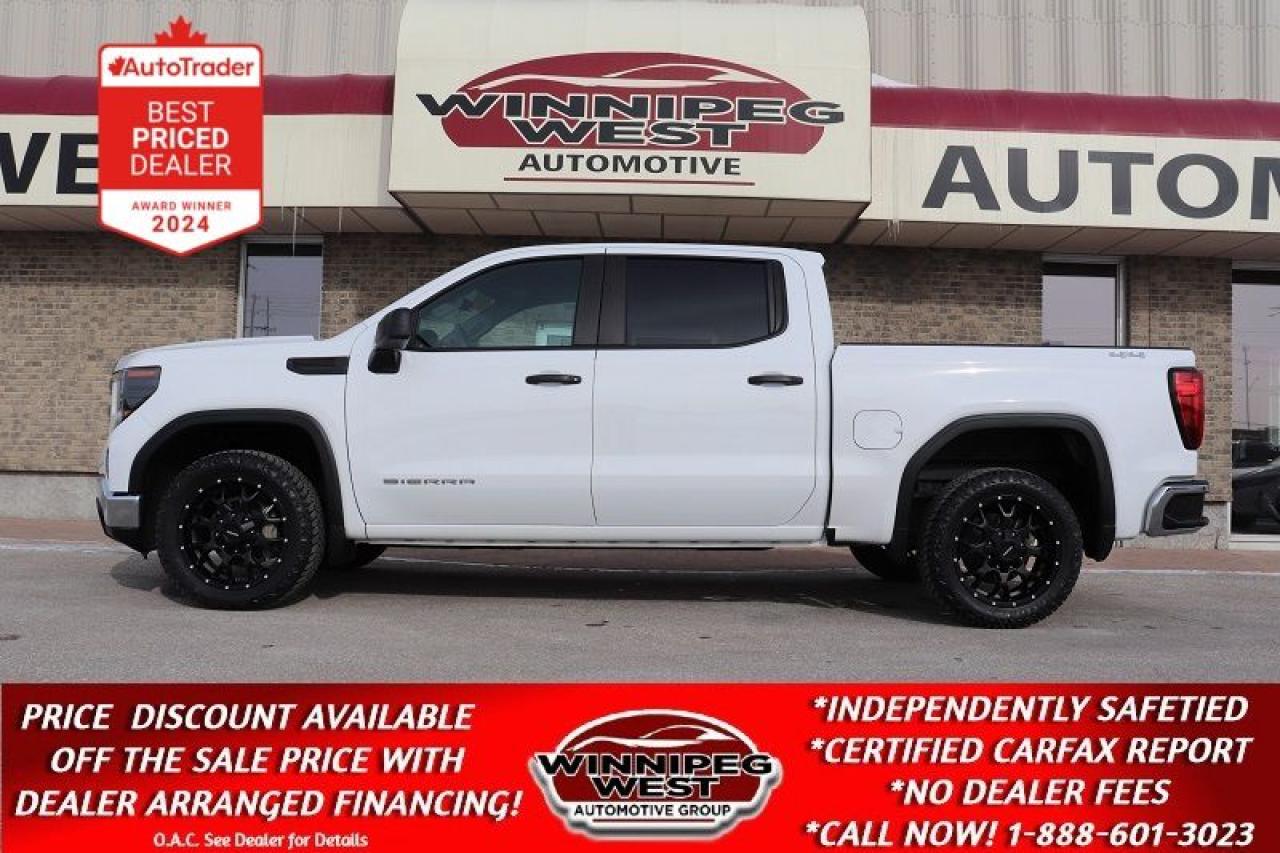 Used 2022 GMC Sierra 1500 CREW CAB 4X4, WELL EQUIPPED, LOCAL TRADE, SHARP! for sale in Headingley, MB