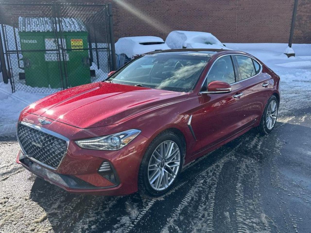 Used 2020 Genesis G70 2.0T Elite  - Navigation -  Sunroof - $205 B/W for sale in Nepean, ON