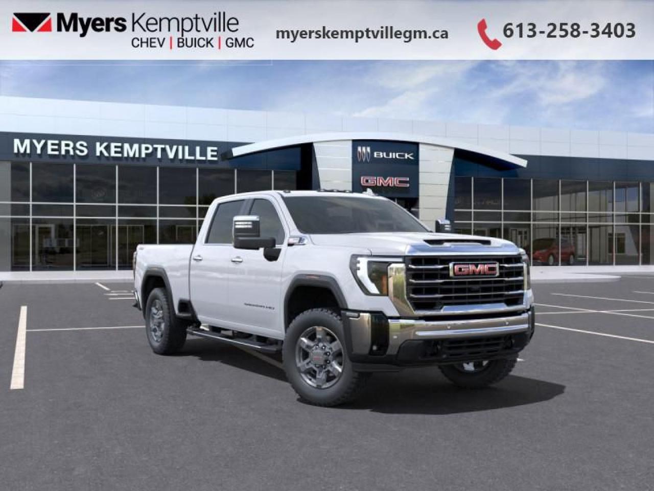 New 2025 GMC Sierra 2500 HD SLT  - Sunroof - Diesel Engine for sale in Kemptville, ON