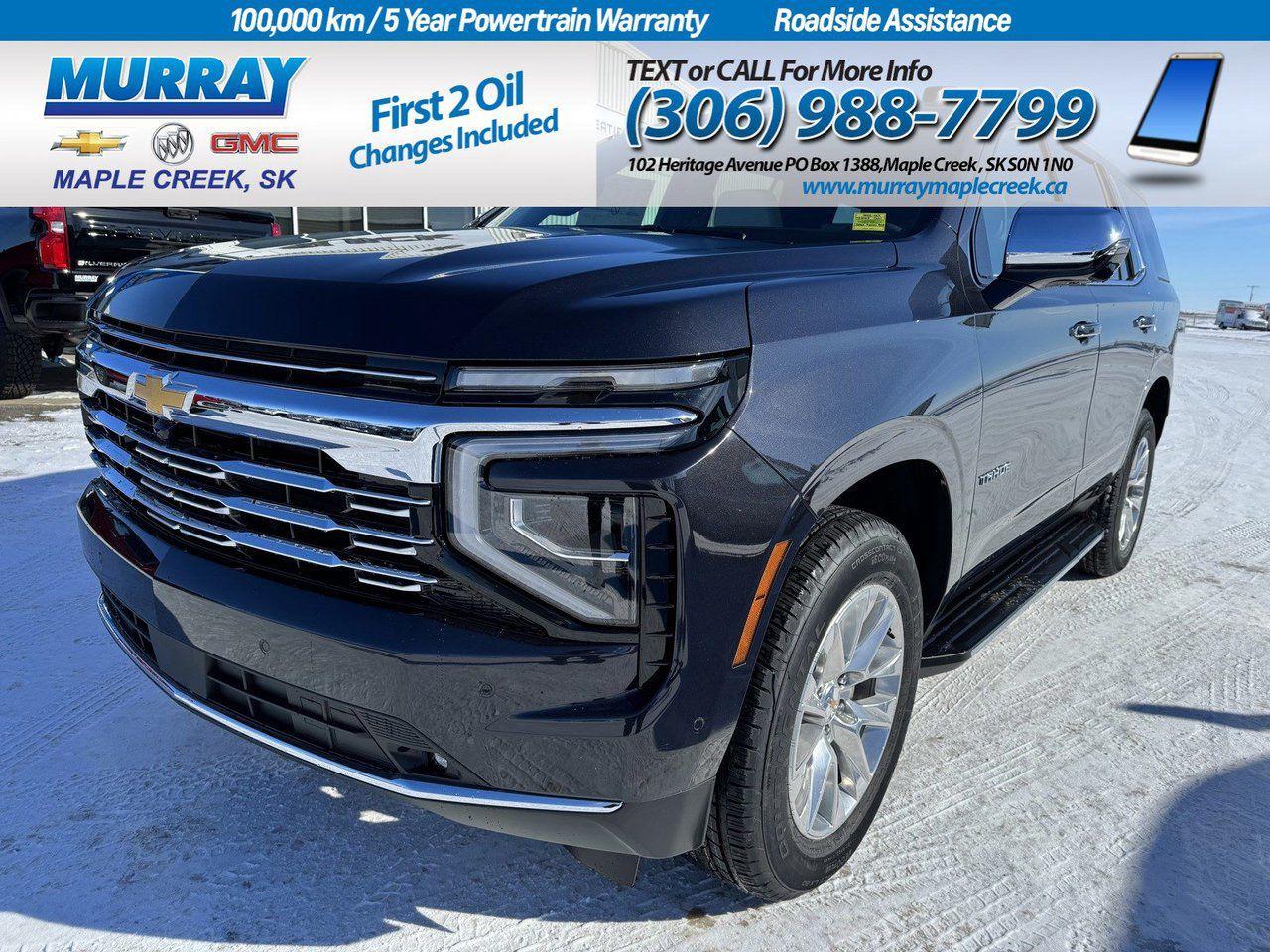 New 2025 Chevrolet Tahoe Premier for sale in Maple Creek, SK