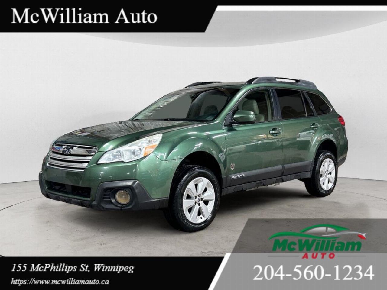 Used 2014 Subaru Outback 2.5i Limited 4dr All-wheel Drive CVT for sale in Winnipeg, MB