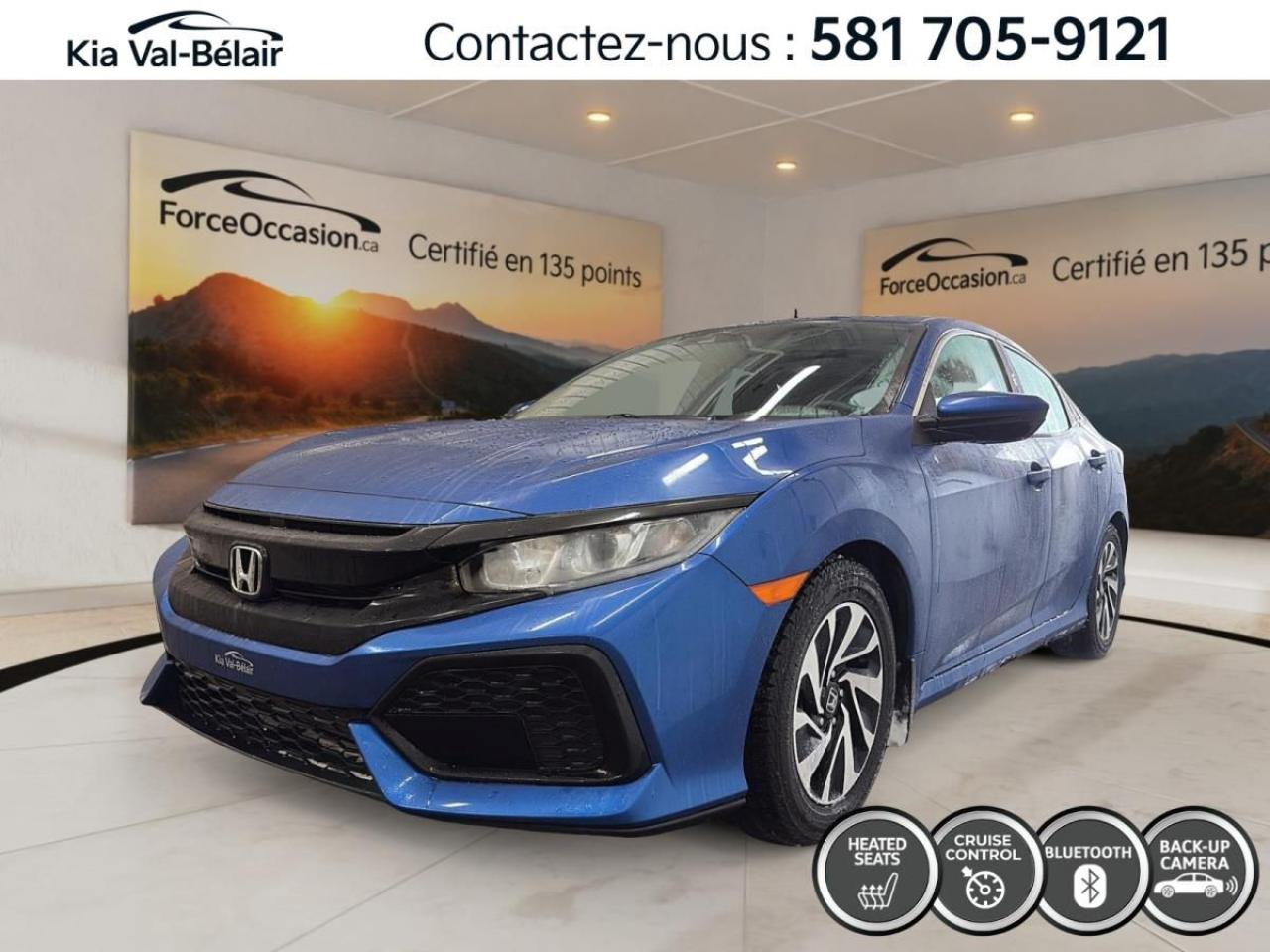 Used 2019 Honda Civic LX *CRUISE *CAMÉRA RECUL *BLUETOOTH *SIÈGE CHAUFF for sale in Québec, QC