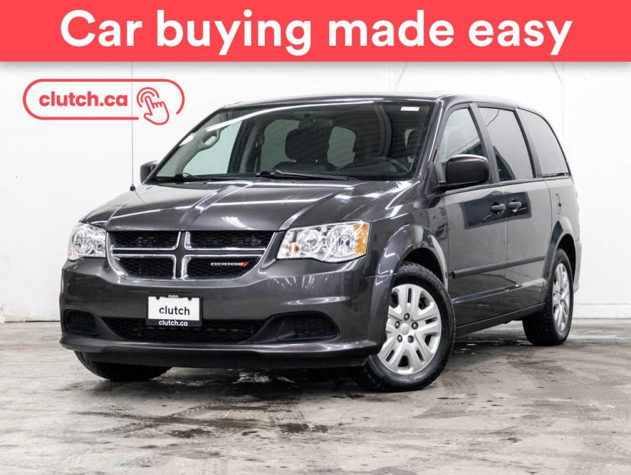 Used 2017 Dodge Grand Caravan Canada Value Package w/ Cruise Control, A/C, Power Windows for sale in Toronto, ON