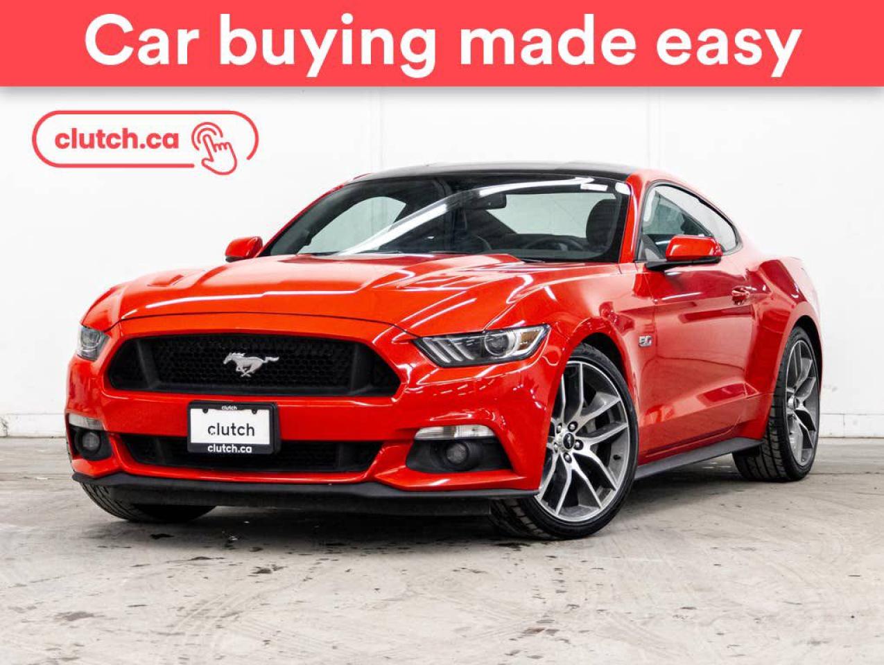 Used 2016 Ford Mustang GT Premium w/ Heated Front Seats, Rearview Camera, Cruise Control for sale in Toronto, ON