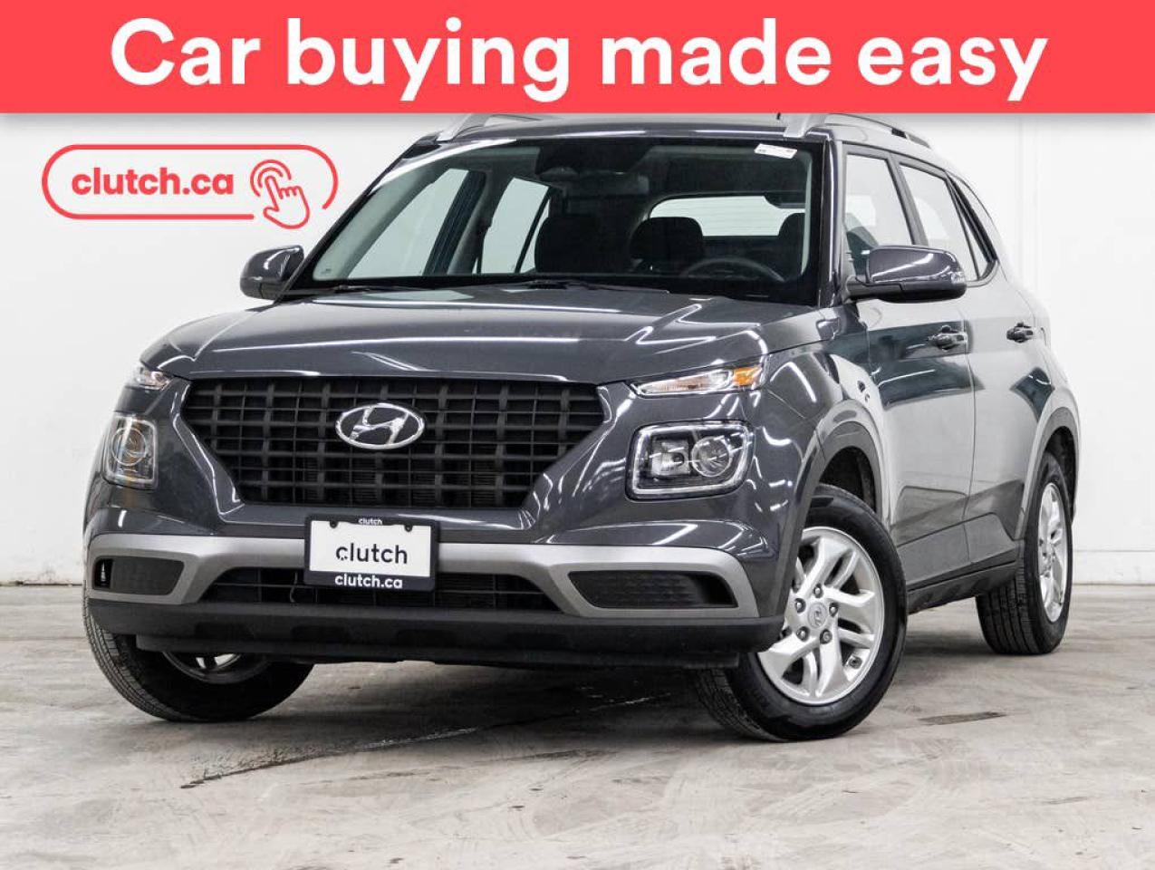 Used 2024 Hyundai Venue Preferred w/ Apple CarPlay & Android Auto, Rearview Cam, A/C for sale in Toronto, ON