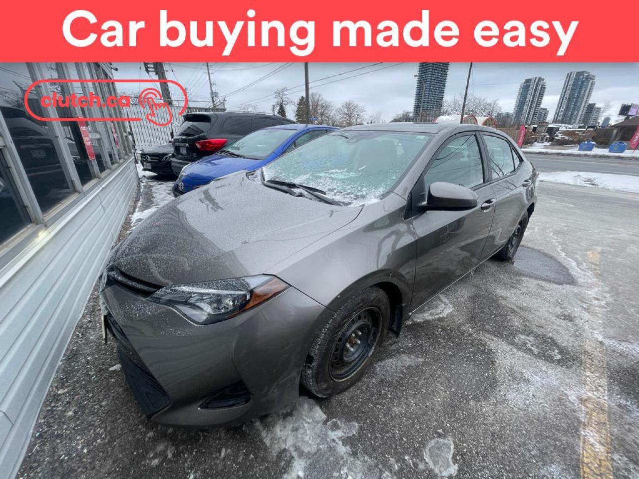 Used 2017 Toyota Corolla LE w/ Heated Front Seats, Rearview Cam, A/C for sale in Toronto, ON