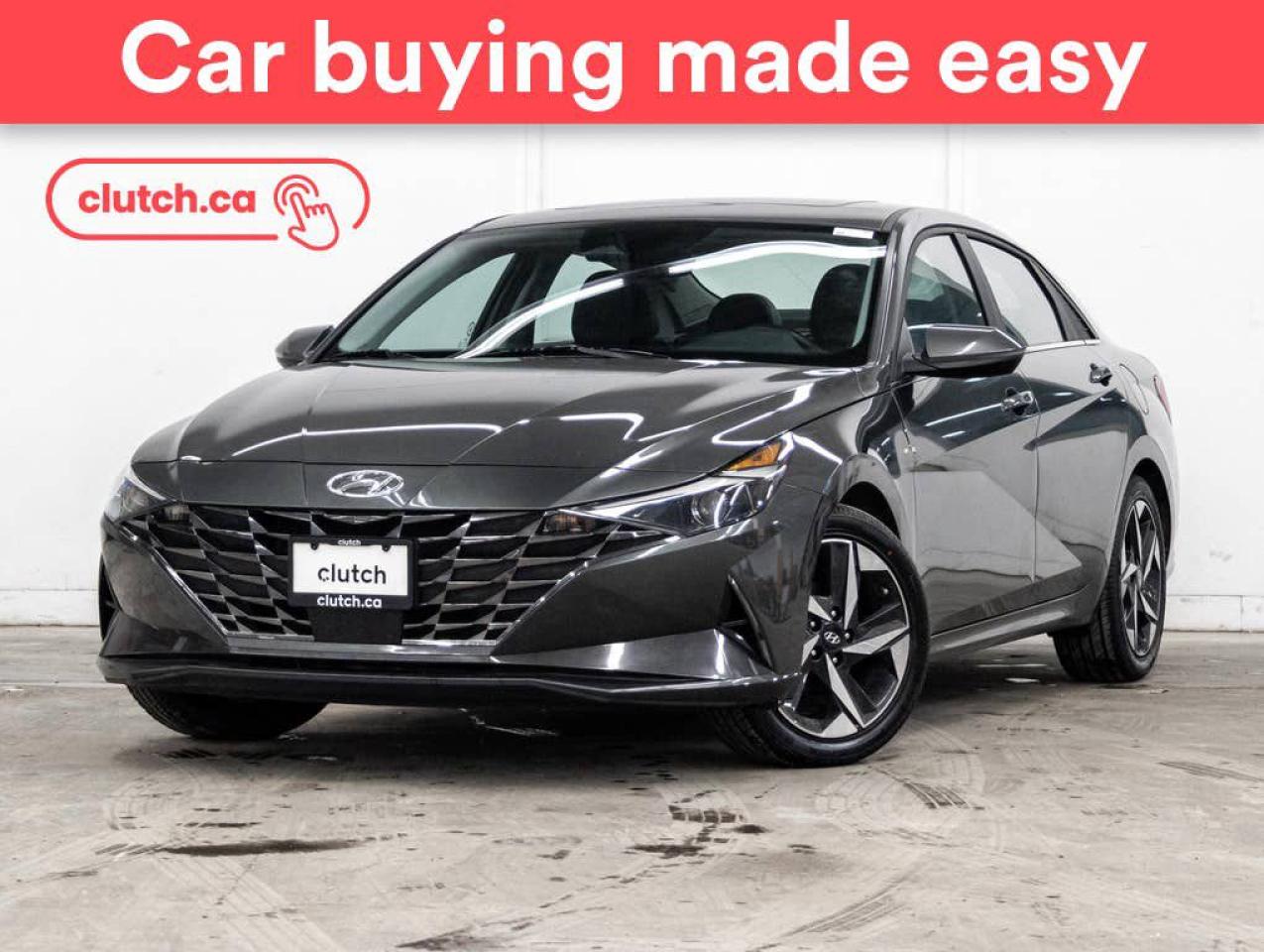 Used 2023 Hyundai Elantra Luxury w/ Apple CarPlay & Android Auto, Power Moonroof, Nav for sale in Toronto, ON