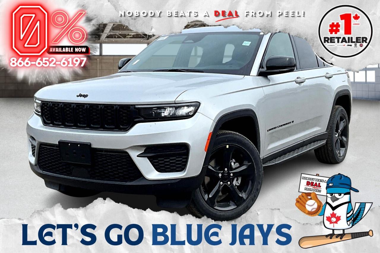 New 2025 Jeep Grand Cherokee ALTITUDE 4X4 | Leather | Power Sunroof | SideSteps for sale in Mississauga, ON