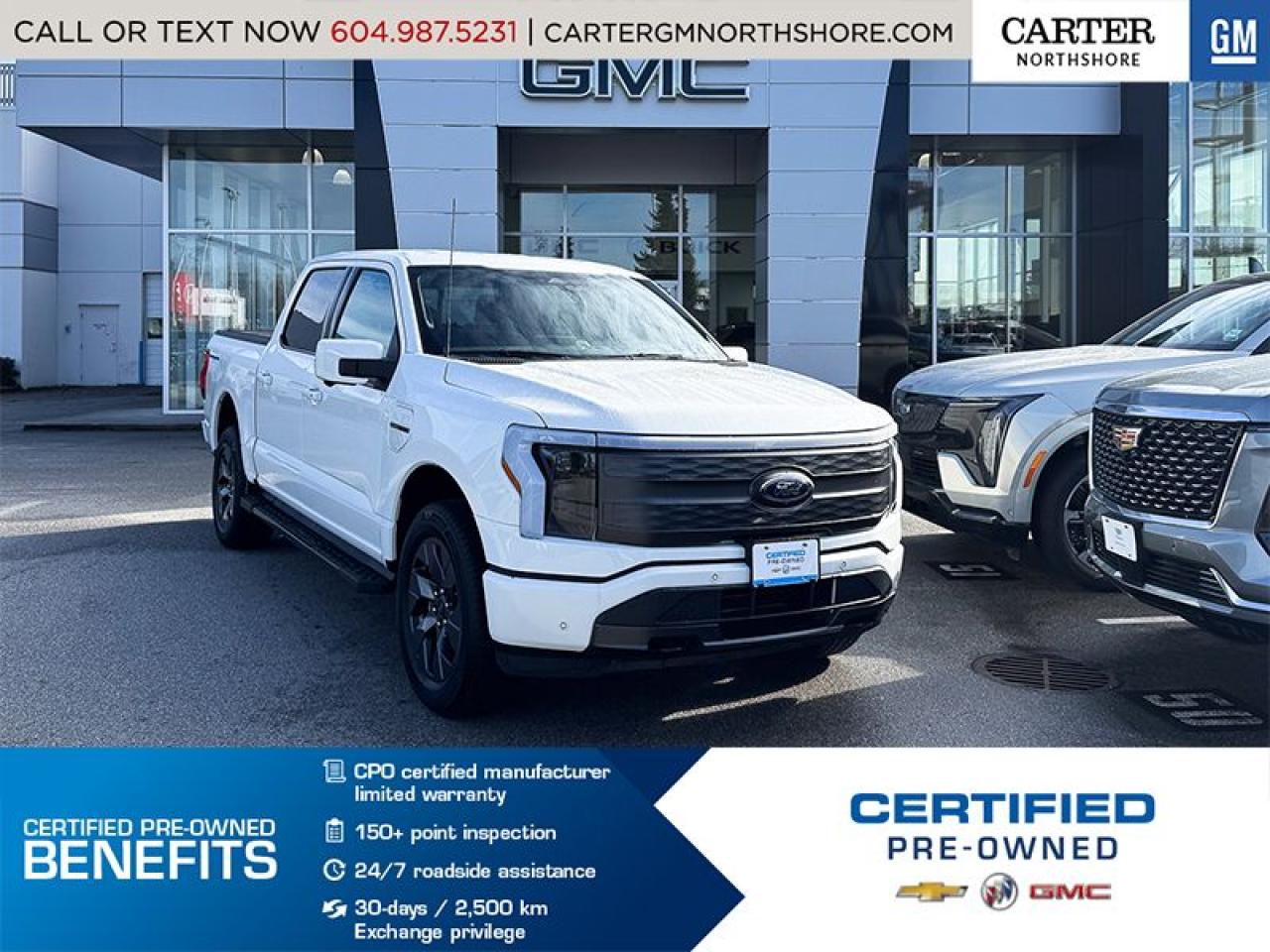 Used 2022 Ford F-150 Lightning Lightning Lariat/Navigation for sale in North Vancouver, BC