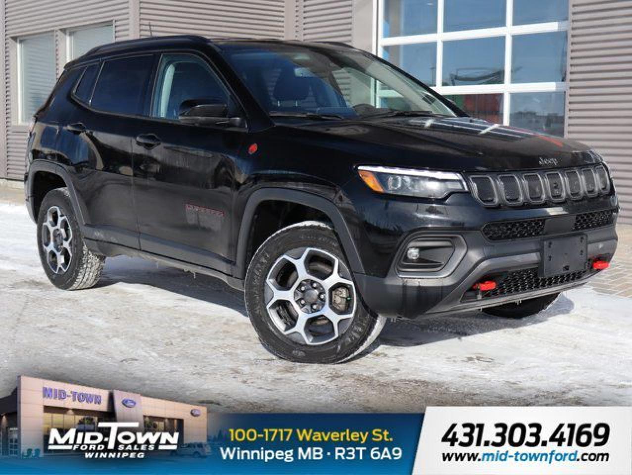 Used 2022 Jeep Compass Trailhawk Elite ONE OWNER CLEAN CARFAX AND A LOCAL TRADE!!! for sale in Winnipeg, MB