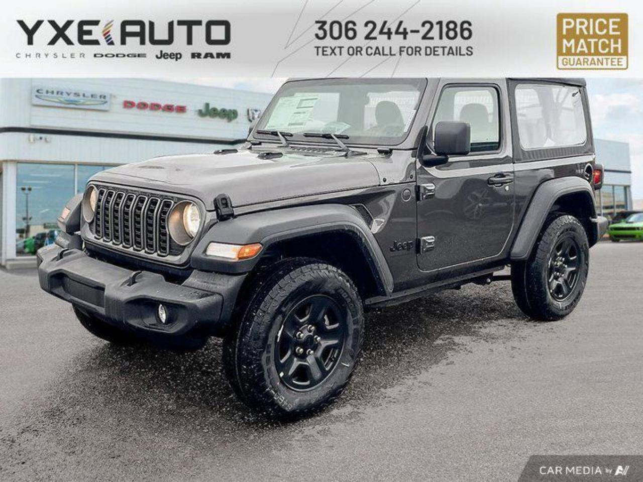 New 2025 Jeep Wrangler SPORT for sale in Saskatoon, SK