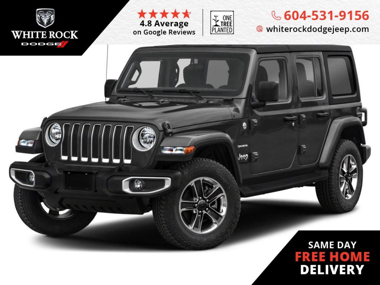 Used 2021 Jeep Wrangler Unlimited Sahara for sale in Surrey, BC