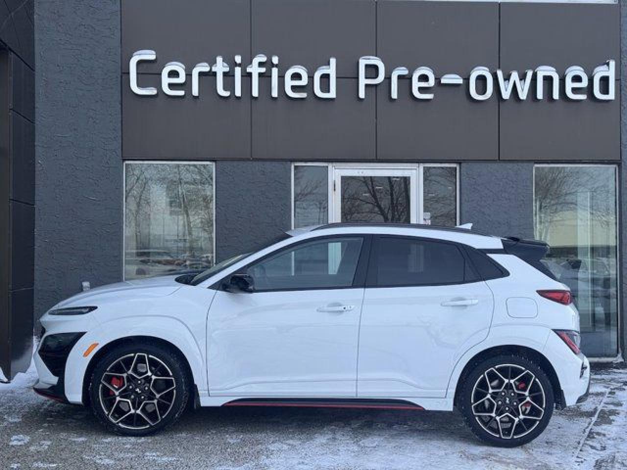 Used 2023 Hyundai KONA N N w/ TURBOCHARGED / TOP MODEL / LOW KMS for sale in Calgary, AB