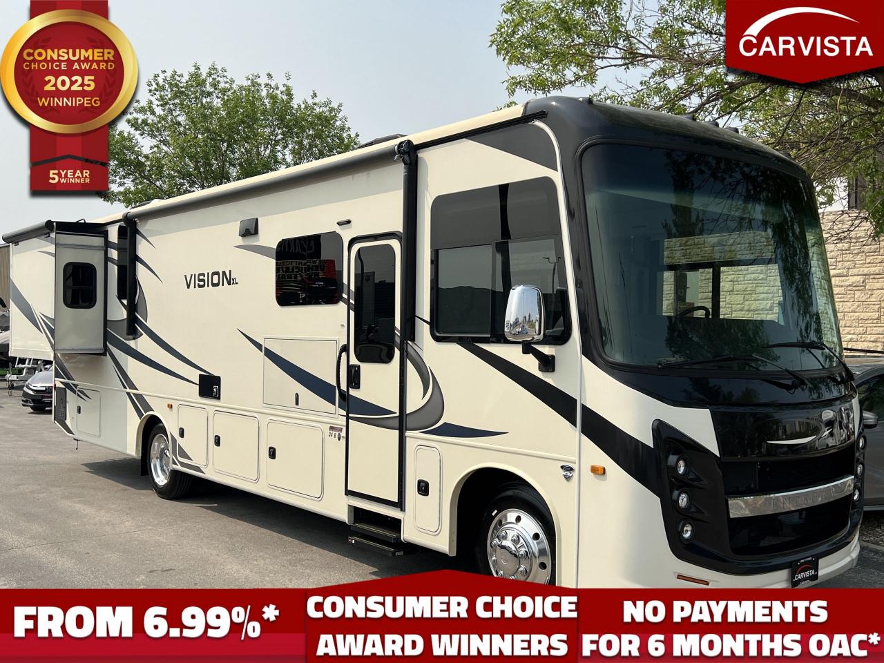 Used 2022 Jayco Entegra Vision XL 34B CLASS A MOTORHOME - 12000KM for sale in Winnipeg, MB
