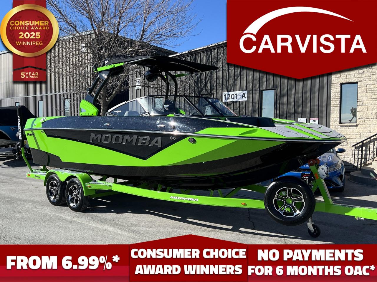 Used 2022 Moomba Makai 24 RAPTOR 400 - INC TRAILER - 71 HOURS for sale in Winnipeg, MB
