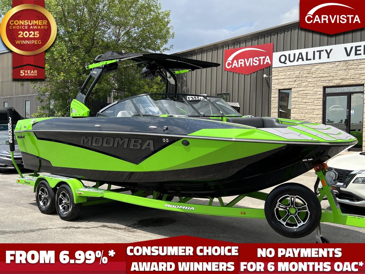Used 2022 Moomba Makai 24 RAPTOR 400 - INC TRAILER - 71 HOURS for sale in Winnipeg, MB