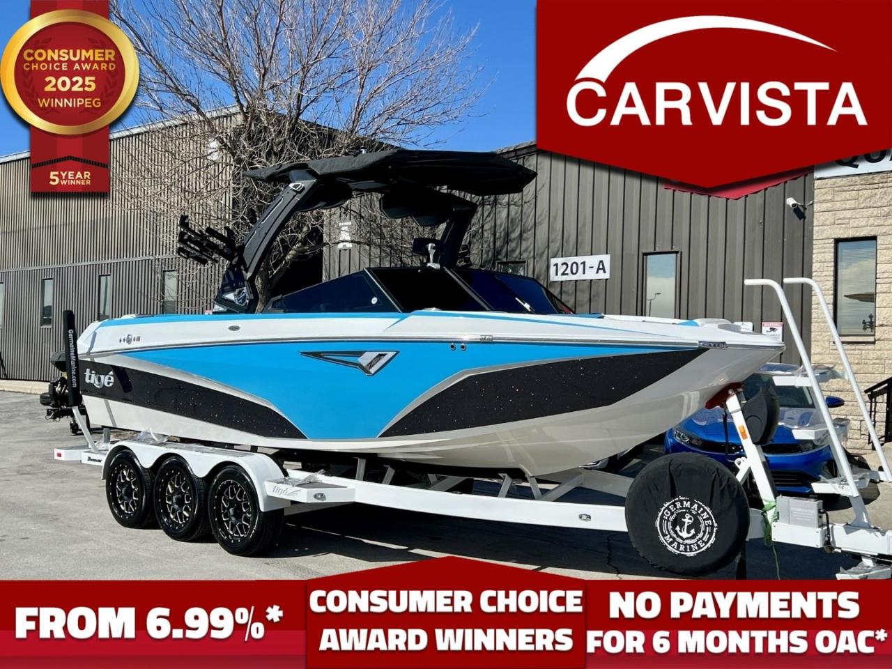 Used 2023 Tige Boats Z3 400HP - TRIAXLE TRAILER - 30 HRS for sale in Winnipeg, MB