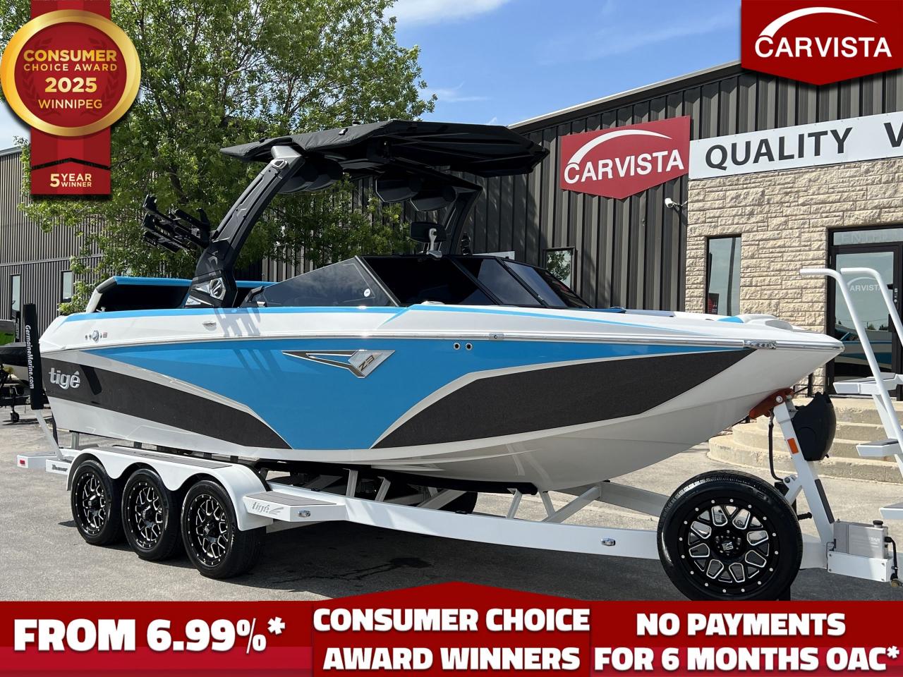 Used 2023 Tige Boats Z3 400HP - TRIAXLE TRAILER - 30 HRS for sale in Winnipeg, MB