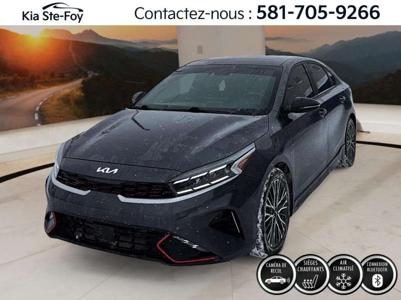 Used 2023 Kia Forte GT-LINE* GPS* TOIT* SIEGES VENTILES* BIZONE* for sale in Ste-Foy, QC