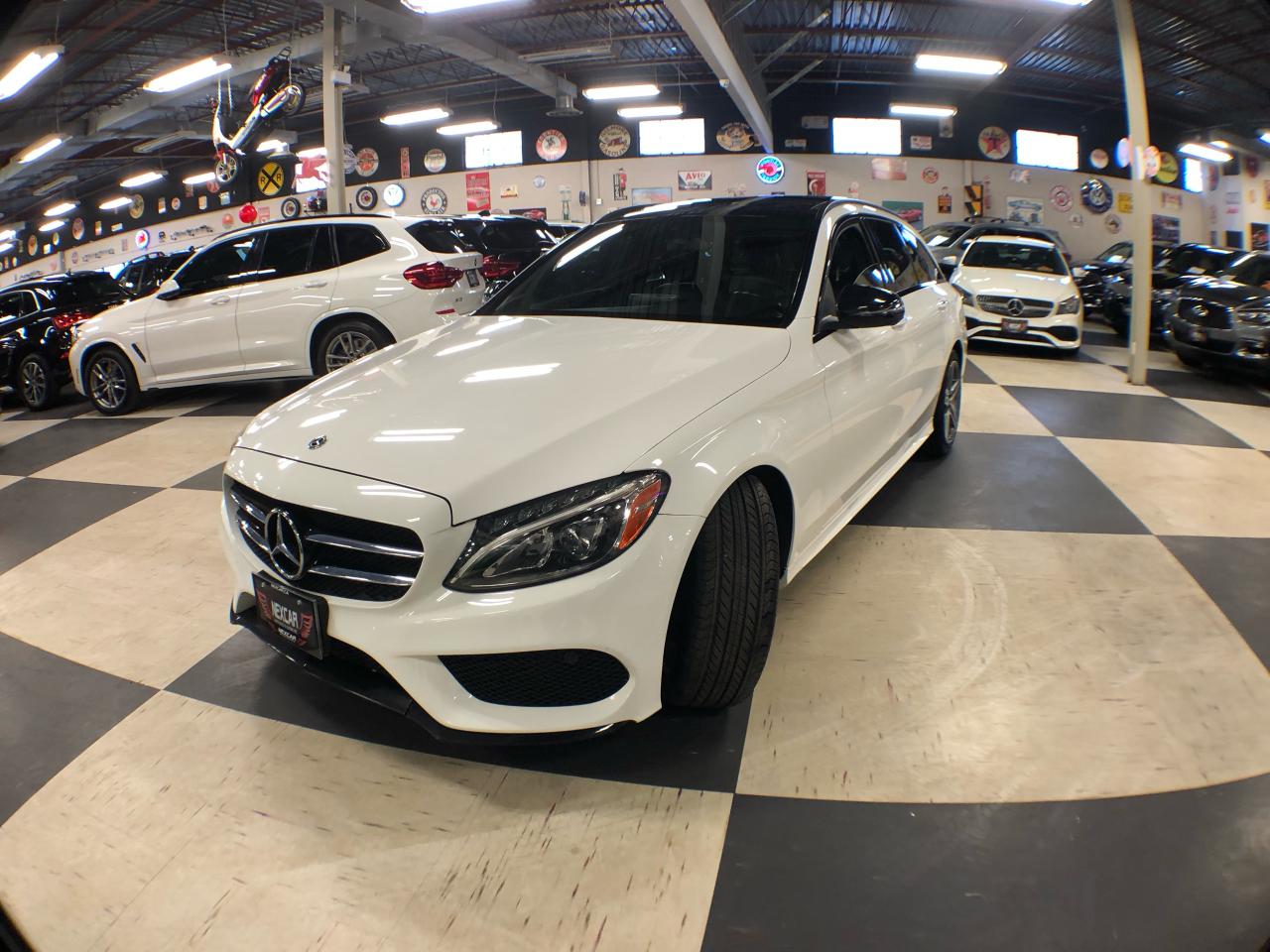 2018 Mercedes-Benz C-Class C 300 WAGON AMG PKG 4MATIC LEATHER PAN/ROOF NAV Photo2