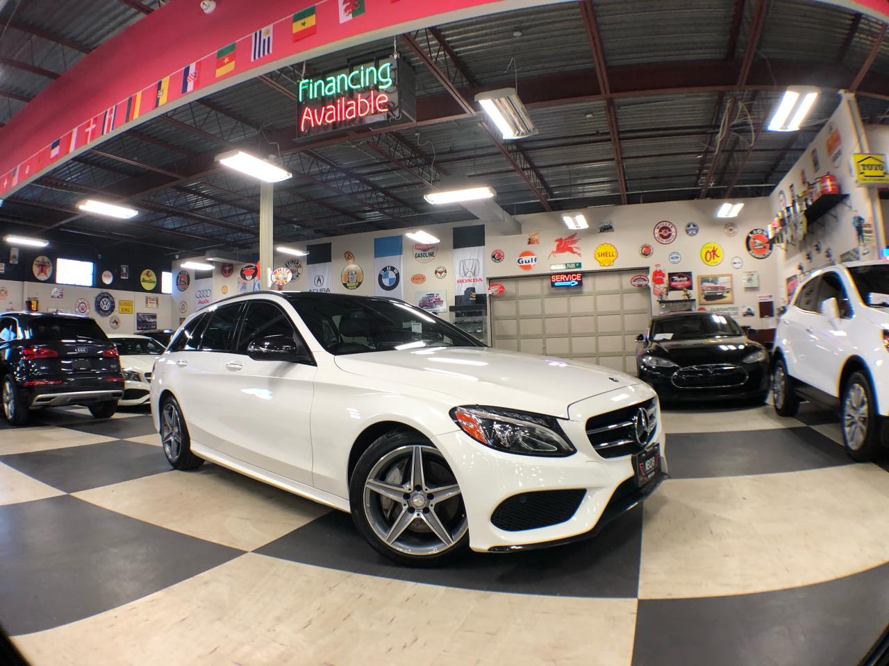 Used 2018 Mercedes-Benz C-Class C 300 WAGON AMG PKG 4MATIC LEATHER PAN/ROOF NAV for sale in North York, ON