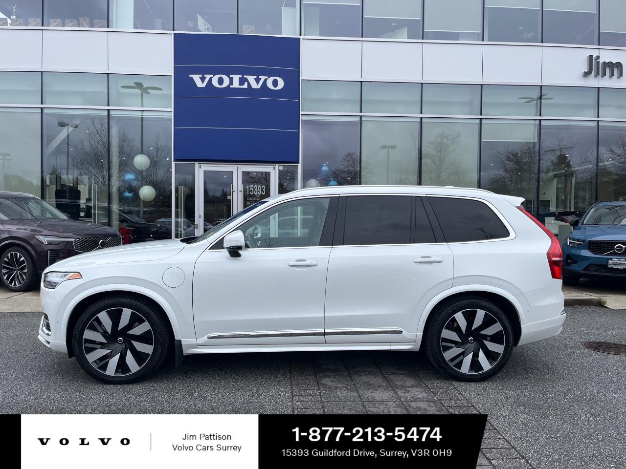 Used 2024 Volvo XC90 Recharge T8 eAWD PHEV Ultimate Bright Theme 7-Seater for sale in Surrey, BC