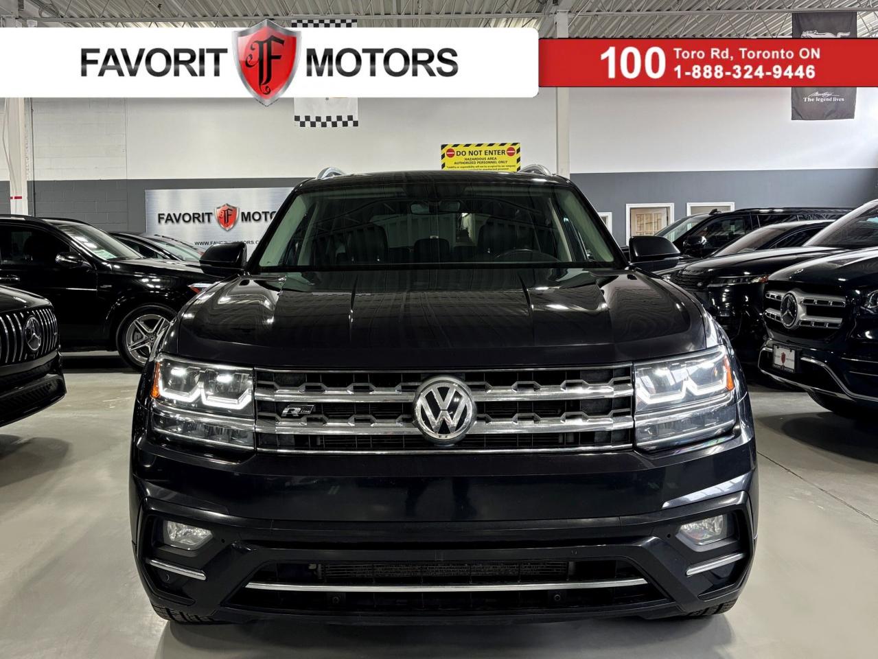 Used 2018 Volkswagen Atlas R-LINE|4MOTION|AWD|NAV|7PASSENGER|PANOROOF|LEATHER for sale in North York, ON