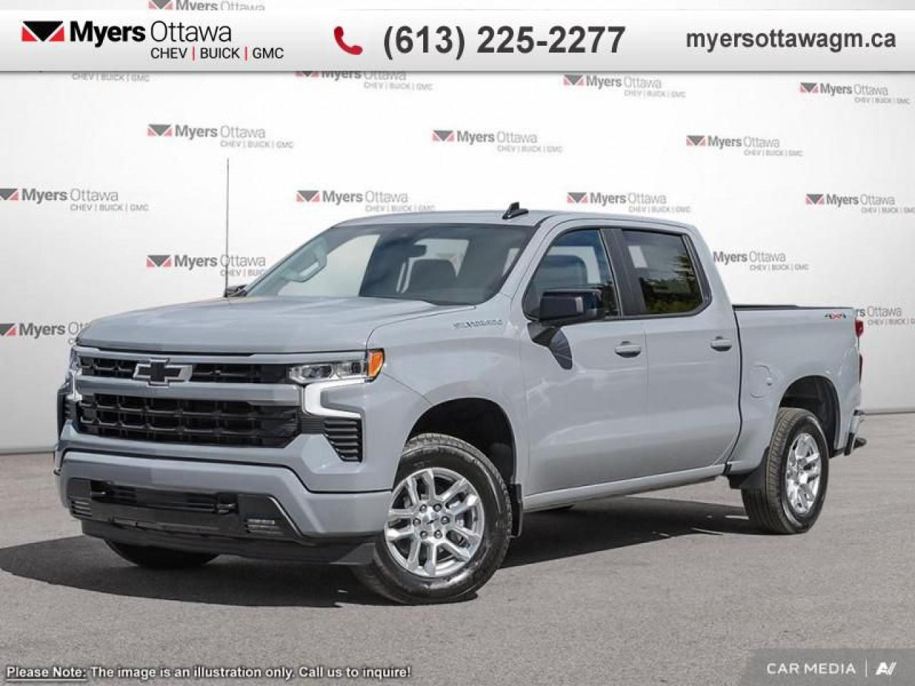 New 2025 Chevrolet Silverado 1500 RST  RST, CREW, SHORT BOX, 3.0 DURAMAX for sale in Ottawa, ON