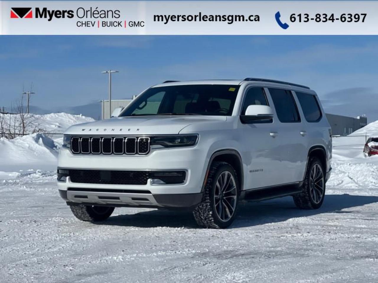 Used 2022 Jeep Wagoneer Series II  - Leather Seats for sale in Orleans, ON