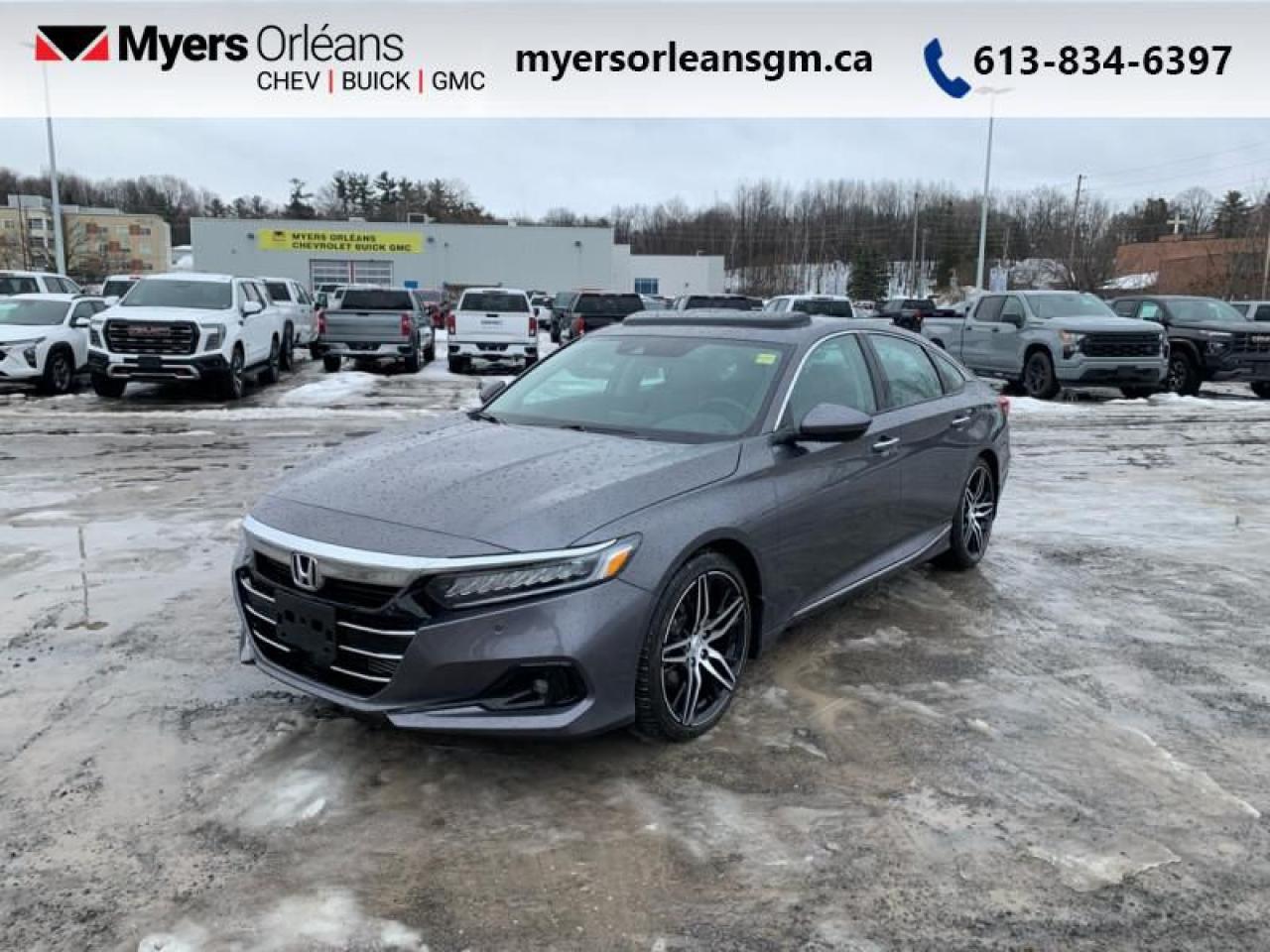 Used 2021 Honda Accord Sedan Touring  - Moonroof -  Navigation for sale in Orleans, ON