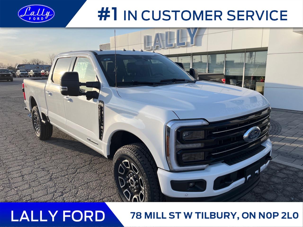 New 2025 Ford F-250 Platinum for sale in Tilbury, ON