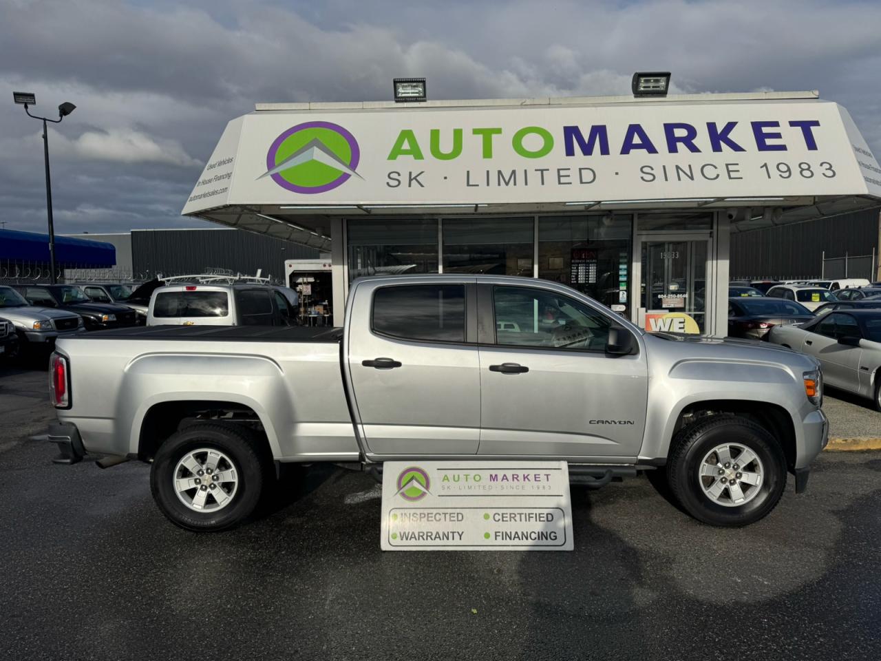 Used 2015 GMC Canyon Base Crew Cab 2WD Short Box INSPECTED W/BCAA MBRSHP & WRNTY! for sale in Langley, BC