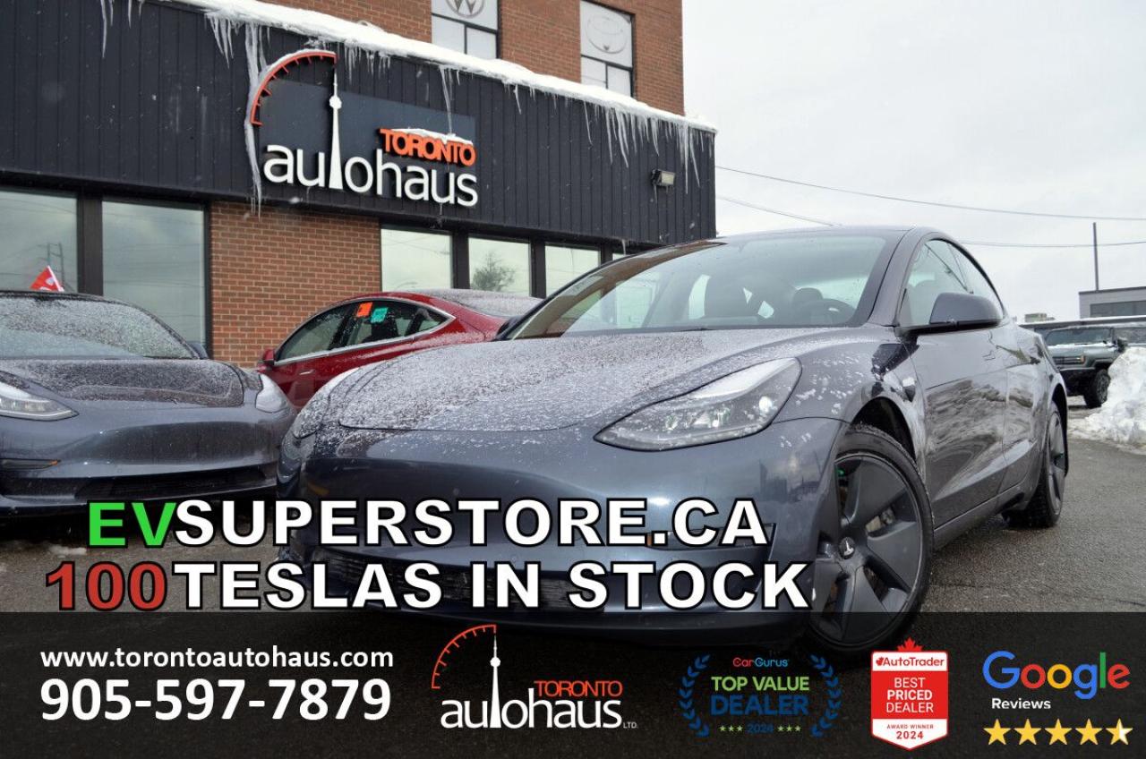 Used 2022 Tesla Model 3 LFP I OVER 100 TESLAS EVSUPERSTORE.CA for sale in Concord, ON