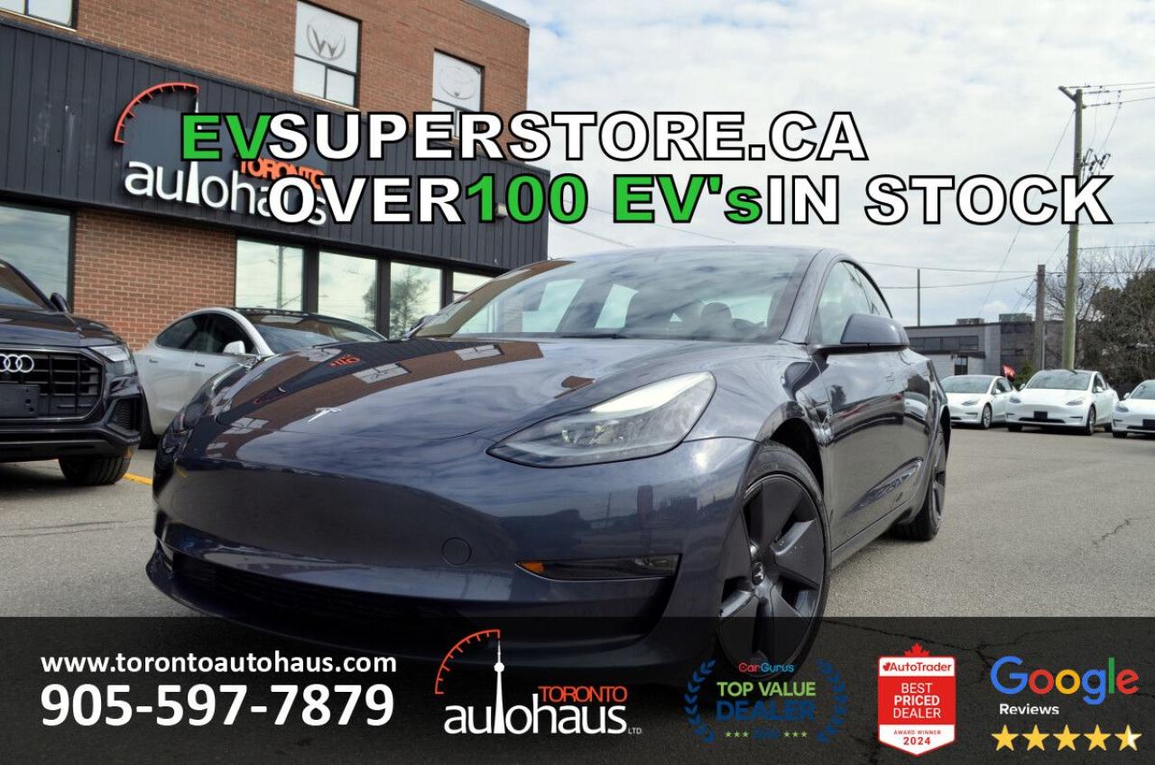 Used 2022 Tesla Model 3 LFP I OVER 100 TESLAS EVSUPERSTORE.CA for sale in Concord, ON