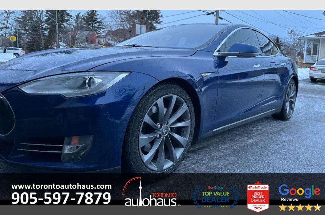 Used 2015 Tesla Model S 85D AWD I GRAY INTERIOR I LOCAL TRADE IN for sale in Concord, ON