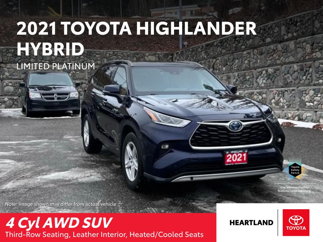 Used 2021 Toyota Highlander Hybrid Limited AWD Platinum for sale in Williams Lake, BC